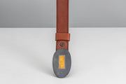 Todd Reed belt buckle in Sterling silver with patina, silver brilliant cut diamonds (0.86ct), 18k yellow gold